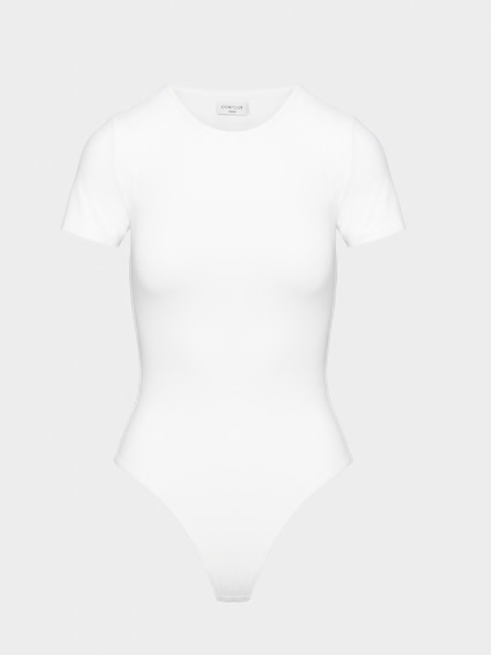 Babaton Contour White Short-Sleeve Bodysuit – Size M